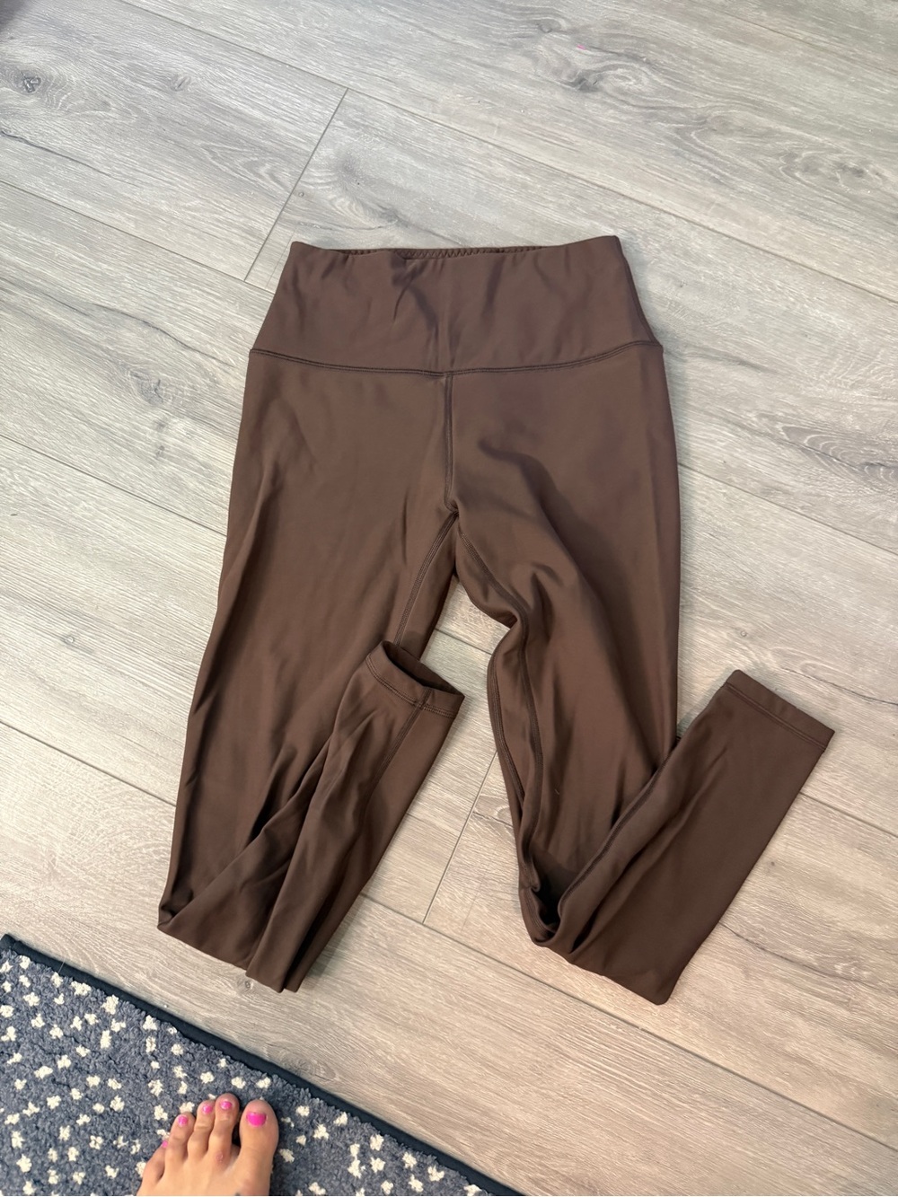 Adanola Brown High-Waist Leggings